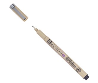 Sakura Pigma Micron μαρκαδόρος σχεδίου 08 0.5 mm μαύρο