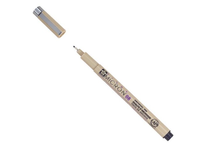 Sakura Pigma Micron μαρκαδόρος σχεδίου 08 0.5 mm μαύρο Sakura Pigma Micron μαρκαδόρος σχεδίου 08 0.5 mm μαύρο