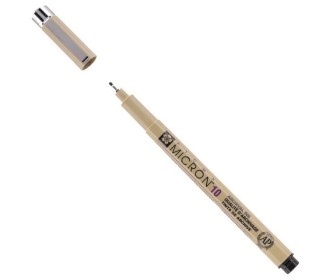 Sakura Pigma Micron μαρκαδόρος σχεδίου 10 0.6 mm μαύρο