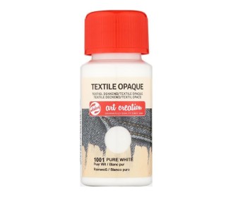 Talens χρώμα textile opaque 1001 pure white 50ml