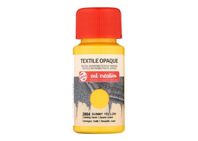 Talens χρώμα textile opaque 2004 sunny yellow 50ml Talens χρώμα textile opaque 2004 sunny yellow 50ml