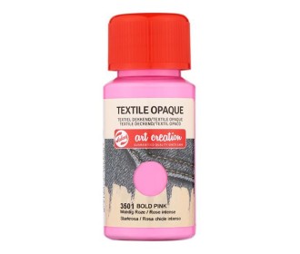 Talens χρώμα textile opaque 3501 bold pink 50ml