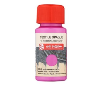 Talens χρώμα textile opaque 5517 stunning violet 50ml