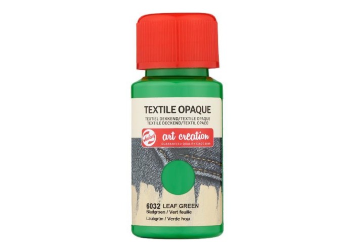 Talens χρώμα textile opaque 6032 leaf green 50ml Talens χρώμα textile opaque 6032 leaf green 50ml