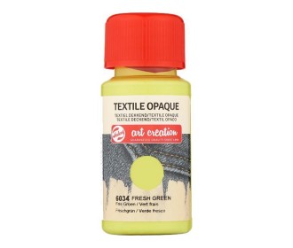 Talens χρώμα textile opaque 6034 fresh green 50ml