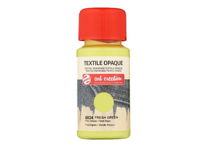 Talens χρώμα textile opaque 6034 fresh green 50ml Talens χρώμα textile opaque 6034 fresh green 50ml