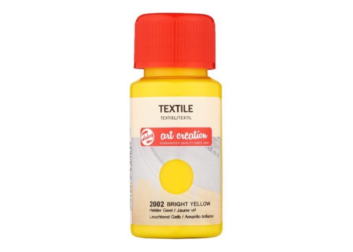 Talens χρώμα textile 2002 bright yellow 50ml Talens χρώμα textile 2002 bright yellow 50ml