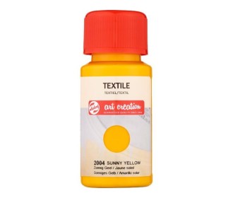 Talens χρώμα textile 2004 sunny yellow 50ml