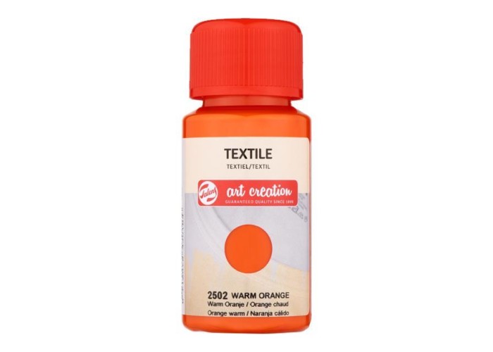 Talens χρώμα textile 2502 warm orange 50ml Talens χρώμα textile 2502 warm orange 50ml