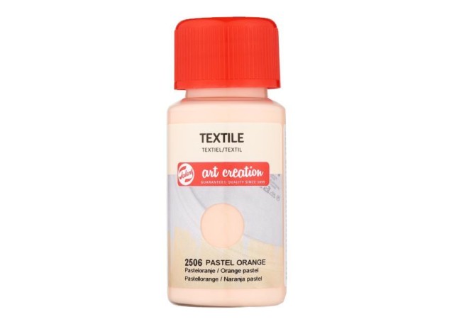 Talens χρώμα textile 2506 pastel orange 50ml Talens χρώμα textile 2506 pastel orange 50ml