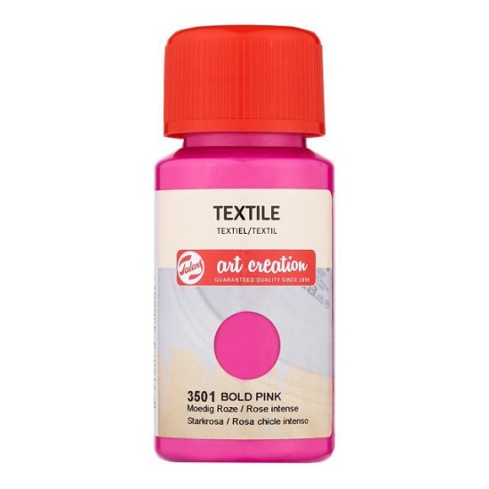 Talens χρώμα textile 3501 bold pink 50ml Talens χρώμα textile 3501 bold pink 50ml