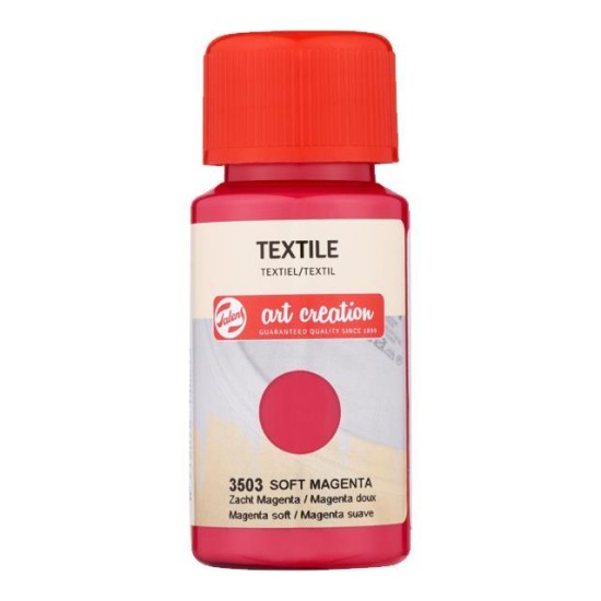 Talens χρώμα textile 3503 soft magenda 50ml Talens χρώμα textile 3503 soft magenda 50ml