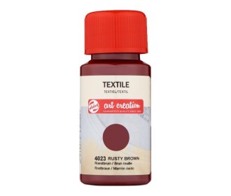 Talens χρώμα textile 4023 rusty brown 50ml