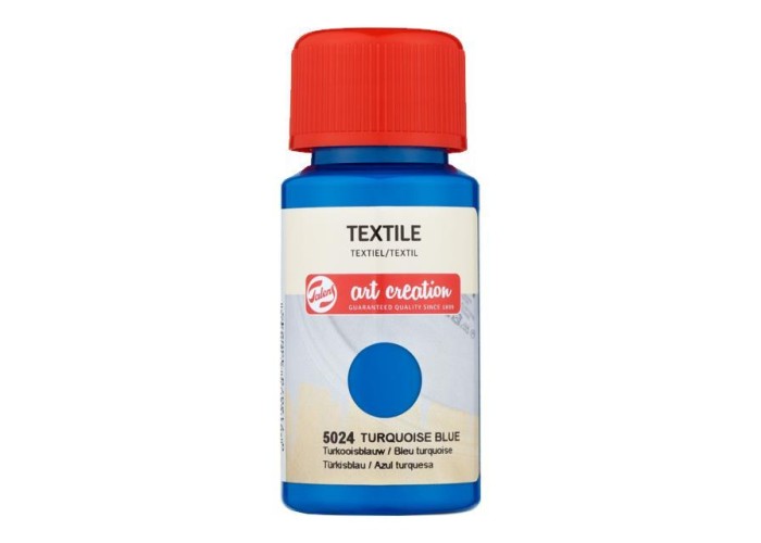Talens χρώμα textile 5024 turquoise blue 50ml Talens χρώμα textile 5024 turquoise blue 50ml