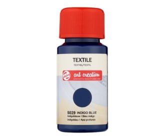 Talens χρώμα textile 5029 indigo blue 50ml