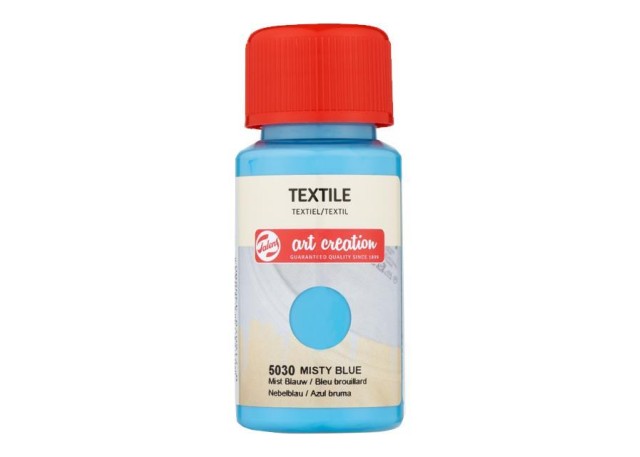 Talens χρώμα textile 5030 misty blue 50ml