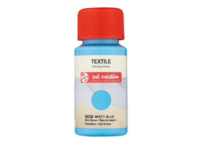 Talens χρώμα textile 5030 misty blue 50ml
