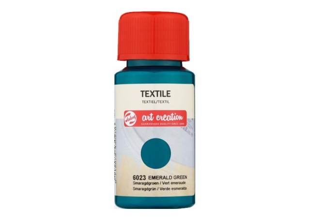 Talens χρώμα textile 6023 emerald green 50ml Talens χρώμα textile 6023 emerald green 50ml