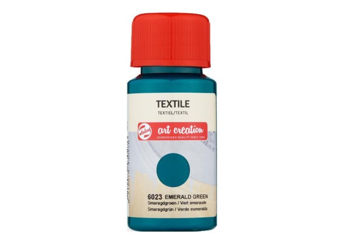 Talens χρώμα textile 6023 emerald green 50ml Talens χρώμα textile 6023 emerald green 50ml