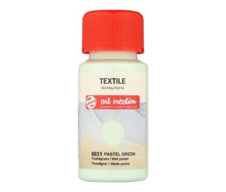 Talens χρώμα textile 6031 pastel green 50ml