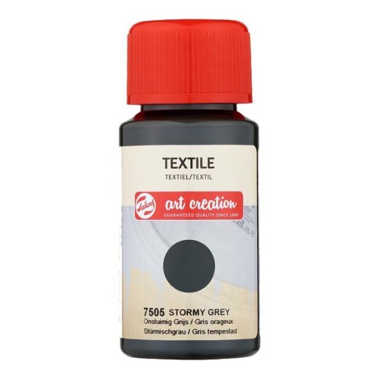 Talens χρώμα textile 7505 stormy grey 50ml Talens χρώμα textile 7505 stormy grey 50ml
