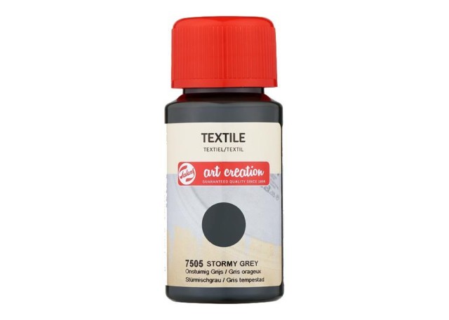 Talens χρώμα textile 7505 stormy grey 50ml Talens χρώμα textile 7505 stormy grey 50ml