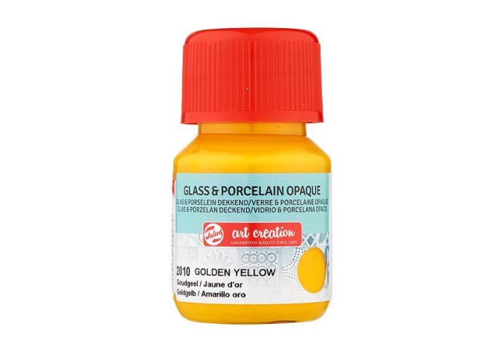 Talens χρώμα glass/porcelain opaque 2010 golden yellow 30ml Talens χρώμα glass/porcelain opaque 2010 golden yellow 30ml