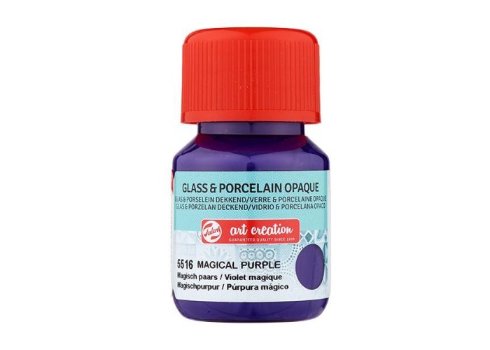 Talens χρώμα glass/porcelain opaque 5516 magical purple 30ml