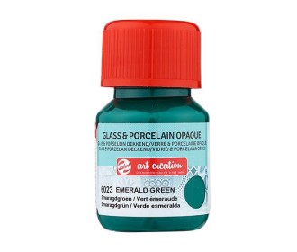 Talens χρώμα glass/porcelain opaque 6023 emerald green 30ml