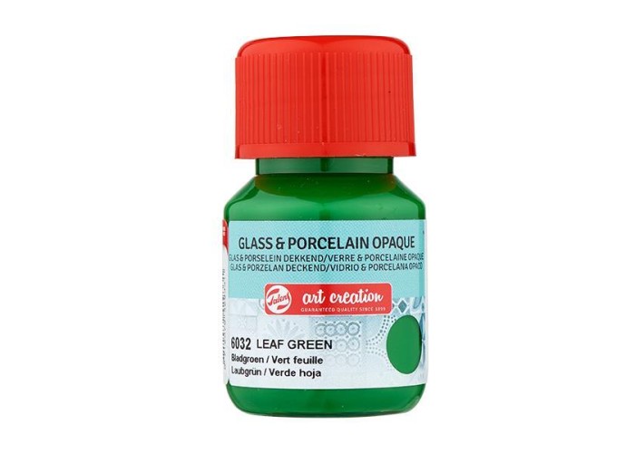 Talens χρώμα glass/porcelain opaque 6032 leaf green 30ml Talens χρώμα glass/porcelain opaque 6032 leaf green 30ml