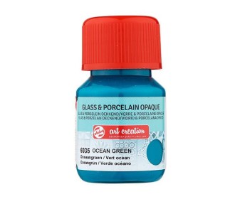 Talens χρώμα glass/porcelain opaque 6035 ocean green 30ml Talens χρώμα glass/porcelain opaque 6035 ocean green 30ml