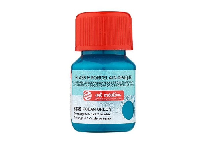 Talens χρώμα glass/porcelain opaque 6035 ocean green 30ml Talens χρώμα glass/porcelain opaque 6035 ocean green 30ml