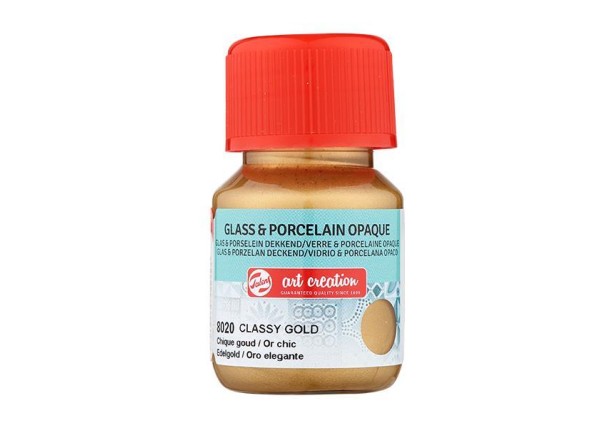 Talens χρώμα glass/porcelain opaque 8020 classy gold 30ml Talens χρώμα glass/porcelain opaque 8020 classy gold 30ml