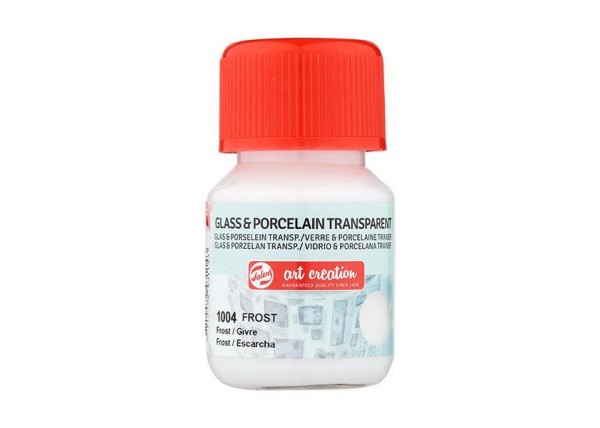 Talens χρώμα glass/porcelain transparent 1004 frost 30ml Talens χρώμα glass/porcelain transparent 1004 frost 30ml