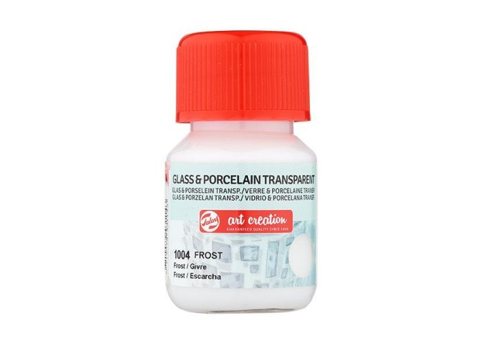 Talens χρώμα glass/porcelain transparent 1004 frost 30ml Talens χρώμα glass/porcelain transparent 1004 frost 30ml