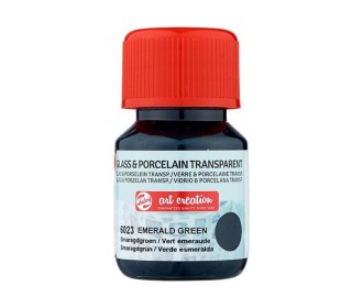 Talens χρώμα glass/porcelain transparent 6023 emerald green 30ml Talens χρώμα glass/porcelain transparent 6023 emerald green 30ml
