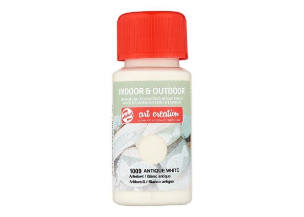 Talens χρώμα indoor/outdoor 1009 antique white 50ml Talens χρώμα indoor/outdoor 1009 antique white 50ml