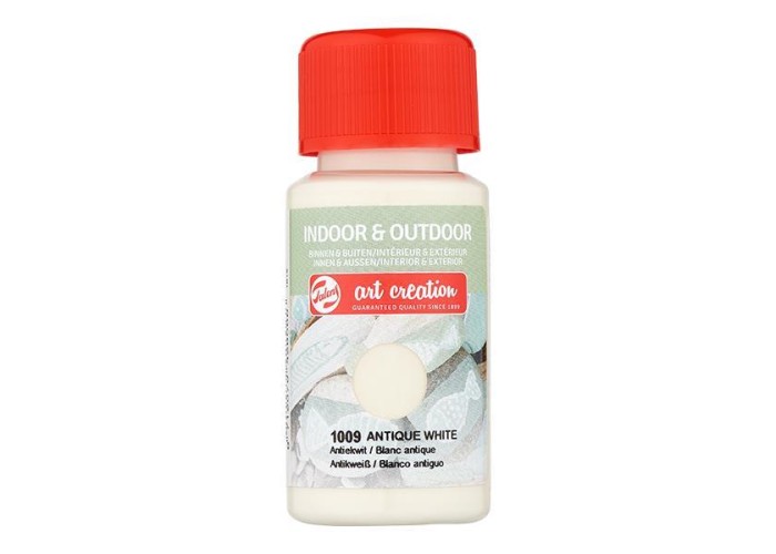 Talens χρώμα indoor/outdoor 1009 antique white 50ml