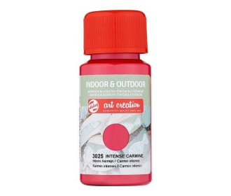 Talens χρώμα indoor/outdoor 3025 interference carmine 50ml Talens χρώμα indoor/outdoor 3025 interference carmine 50ml