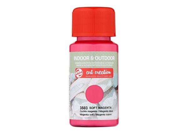 Talens χρώμα indoor/outdoor 3503 soft magenta 50ml Talens χρώμα indoor/outdoor 3503 soft magenta 50ml