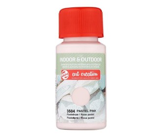 Talens χρώμα indoor/outdoor 3504 pastel pink 50ml Talens χρώμα indoor/outdoor 3504 pastel pink 50ml