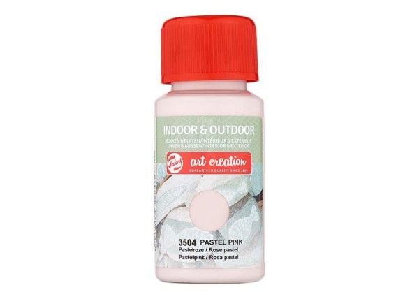 Talens χρώμα indoor/outdoor 3504 pastel pink 50ml Talens χρώμα indoor/outdoor 3504 pastel pink 50ml