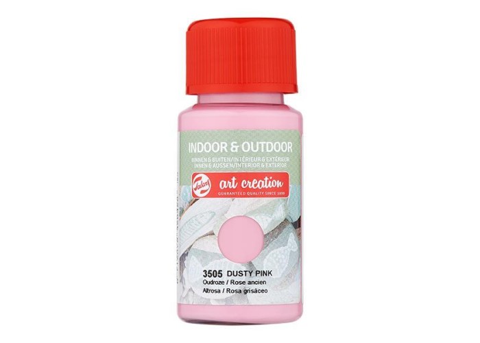 Talens χρώμα indoor/outdoor 3505 dusty pink 50ml Talens χρώμα indoor/outdoor 3505 dusty pink 50ml