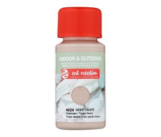 Talens χρώμα indoor/outdoor 4024 deep taupe 50ml Talens χρώμα indoor/outdoor 4024 deep taupe 50ml