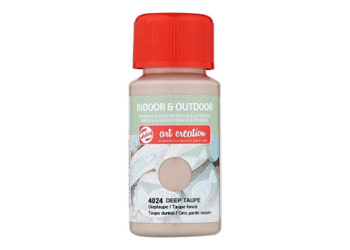 Talens χρώμα indoor/outdoor 4024 deep taupe 50ml