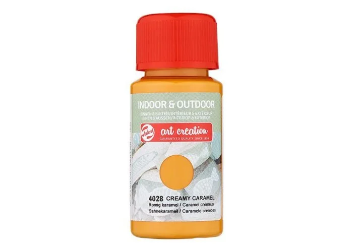 Talens χρώμα indoor/outdoor 4028 creamy caramel 50ml