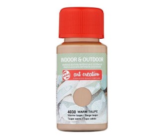 Talens χρώμα indoor/outdoor 4030 warm taupe 50ml