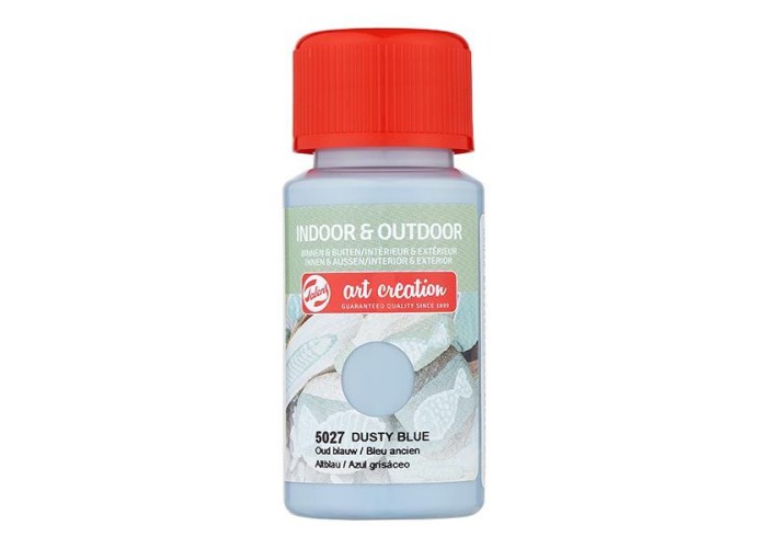 Talens χρώμα indoor/outdoor 5027 dusty blue 50ml Talens χρώμα indoor/outdoor 5027 dusty blue 50ml