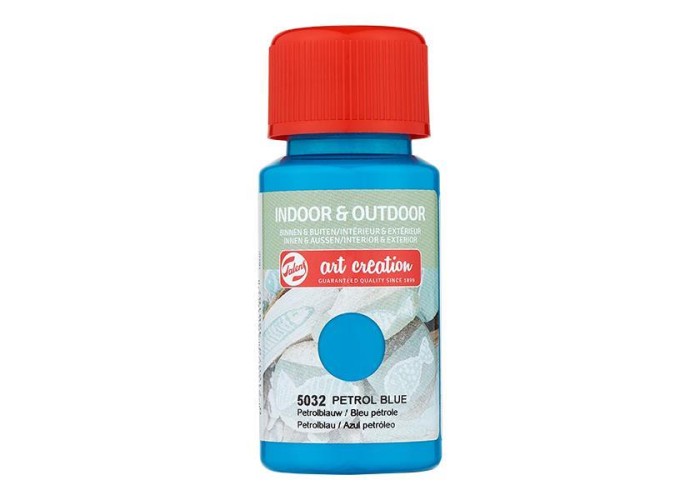 Talens χρώμα indoor/outdoor 5032 petrol blue 50ml Talens χρώμα indoor/outdoor 5032 petrol blue 50ml