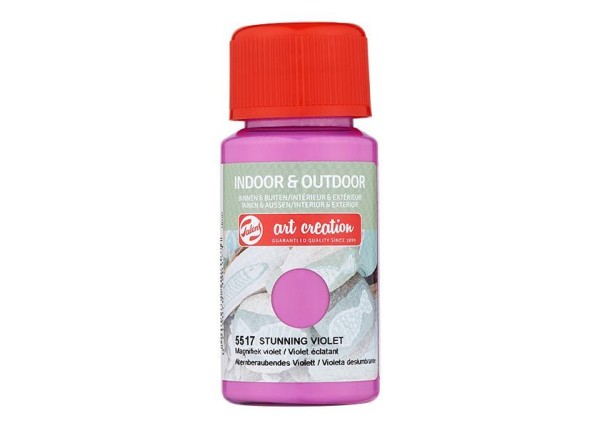 Talens χρώμα indoor/outdoor 5517 stunning violet 50ml Talens χρώμα indoor/outdoor 5517 stunning violet 50ml